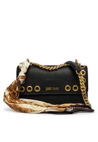 Just Cavalli Torebka 80RA4BF4 ZSB81 Czarny. Kolor: czarny. Materiał: skórzane #5
