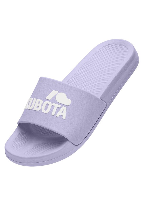 Kubota Klapki Basenowe Basic. Kolor: fioletowy. Styl: sportowy