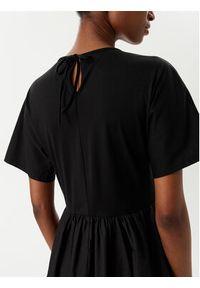 Weekend Max Mara Sukienka codzienna Brozno 2515621082 Czarny Relaxed Fit. Okazja: na co dzień. Kolor: czarny. Materiał: bawełna. Typ sukienki: proste. Styl: casual #5