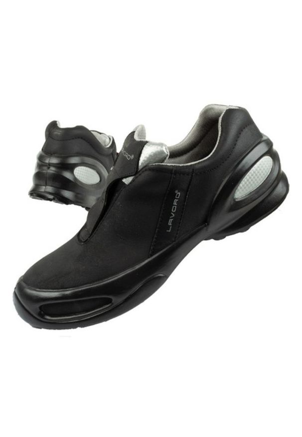 Buty Lavoro Cat U 1205.00 czarne. Kolor: czarny. Materiał: skóra, nubuk. Szerokość cholewki: normalna