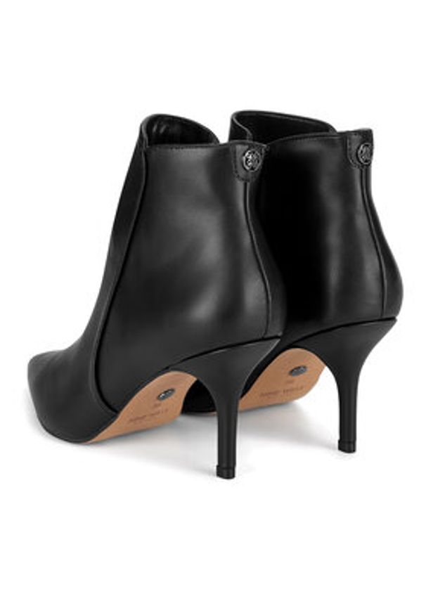 Nine West Botki WFA2784-1 Czarny. Kolor: czarny. Materiał: materiał