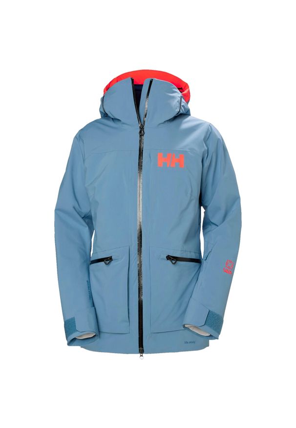Damska kurtka narciarska Helly Hansen Powderqueen Infinity. Kolor: niebieski. Sezon: zima. Sport: narciarstwo