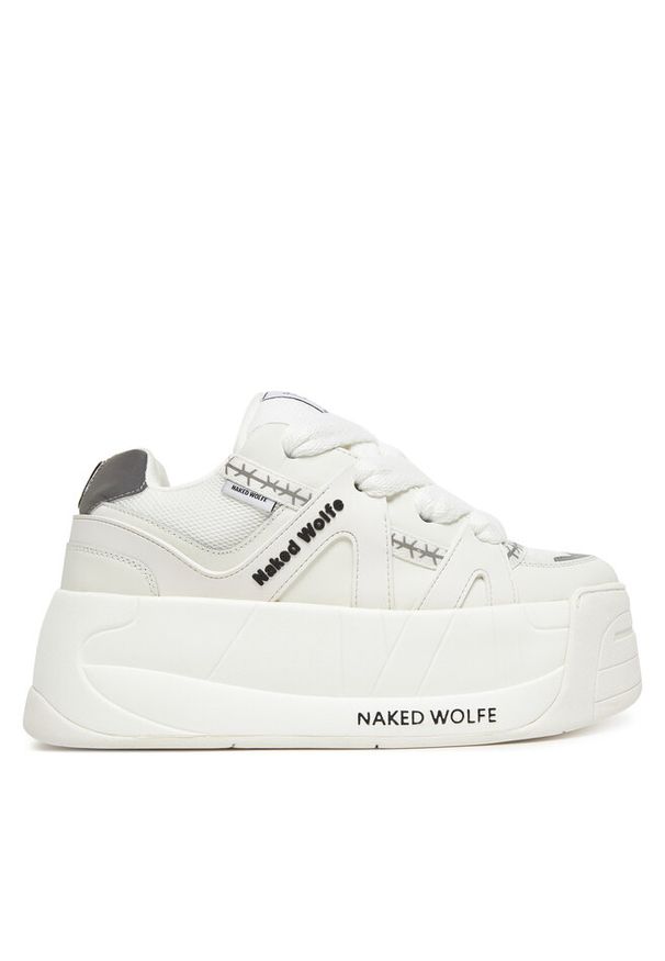 Sneakersy Naked Wolfe. Kolor: biały