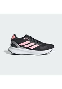 Adidas - Buty Runfalcon 5 Kids. Kolor: czarny, szary, różowy, wielokolorowy. Materiał: materiał. Sport: bieganie