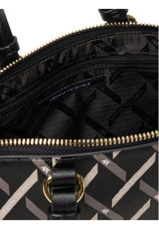 Armani Exchange Torebka XW000928 AF17155 MC043 Czarny. Kolor: czarny. Materiał: skórzane