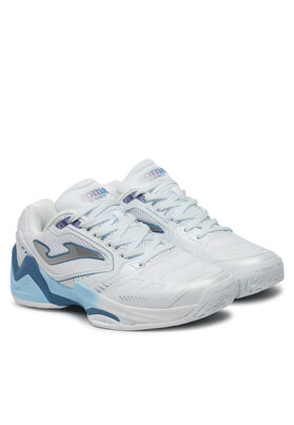 Joma Buty do tenisa Set TSELW2402AC Biały. Kolor: biały. Materiał: mesh, materiał. Sport: tenis