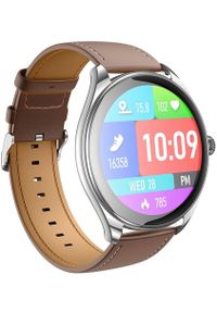 Smartwatch Hoco Y22 Brązowy. Rodzaj zegarka: smartwatch. Kolor: brązowy
