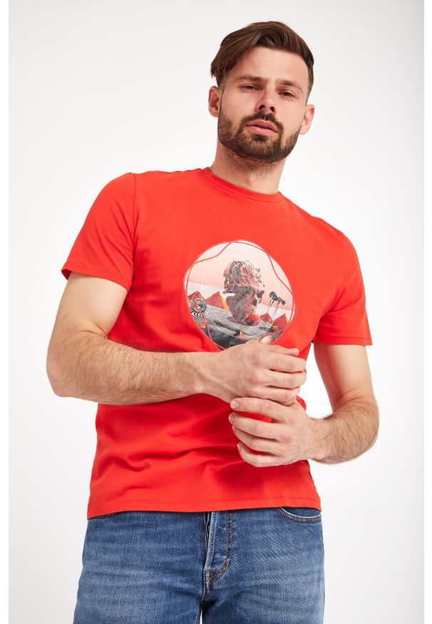 Just Cavalli - T-SHIRT JUST CAVALLI. Styl: elegancki