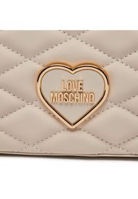 Love Moschino - LOVE MOSCHINO Torebka JC4139PP1IL1011A Beżowy. Kolor: beżowy. Materiał: skórzane #3