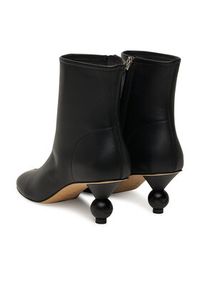 Weekend Max Mara Botki Acro 2525796014600 Czarny. Kolor: czarny. Materiał: skóra #6