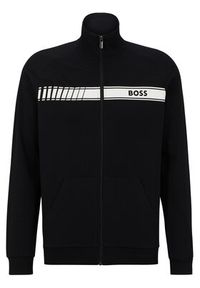 BOSS - Boss Bluza 50496746 Czarny Regular Fit. Kolor: czarny. Materiał: bawełna #3