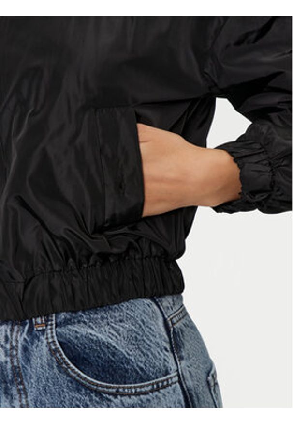 Rinascimento Kurtka bomber CFC0119826003 Czarny Regular Fit. Kolor: czarny. Materiał: syntetyk