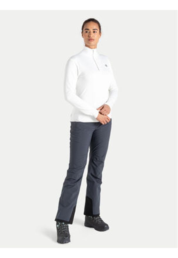 Dare2B Bluza techniczna Lowline II DWL452 Biały Slim Fit. Kolor: biały. Materiał: syntetyk