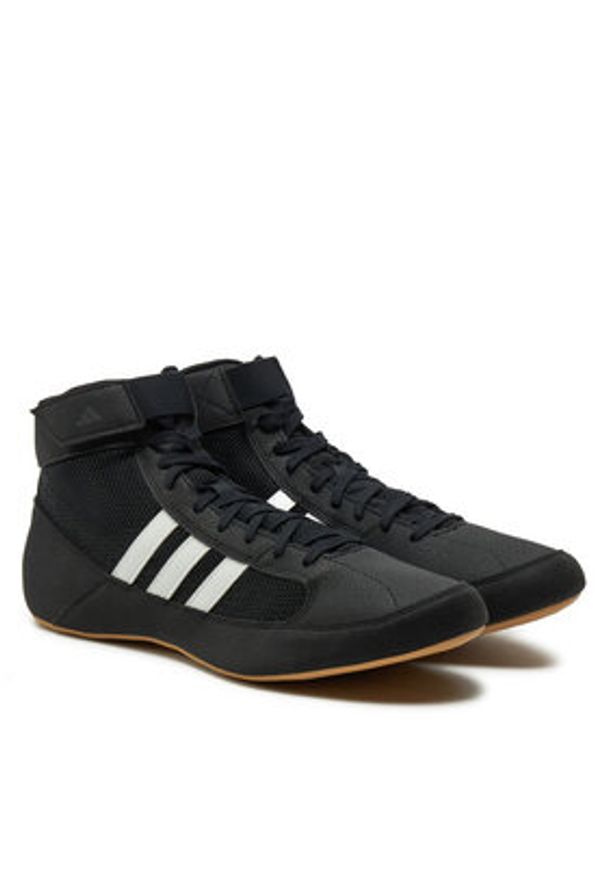 Adidas - adidas Buty na siłownię Hvc AQ3325 Czarny. Kolor: czarny. Materiał: materiał. Sport: fitness
