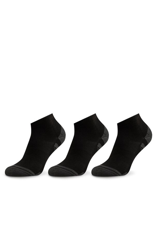 Zestaw 3 par niskich skarpet unisex Under Armour. Kolor: czarny
