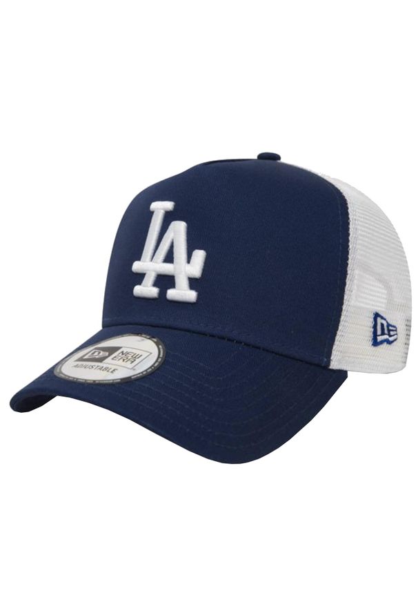 Czapka Trucker New Era MLB Los Angeles Dodgers. Kolor: niebieski, wielokolorowy, biały. Styl: sportowy