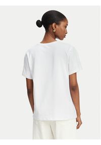 Marella T-Shirt Gola 2615971072 Écru Regular Fit. Kolor: kremowy. Materiał: bawełna #6