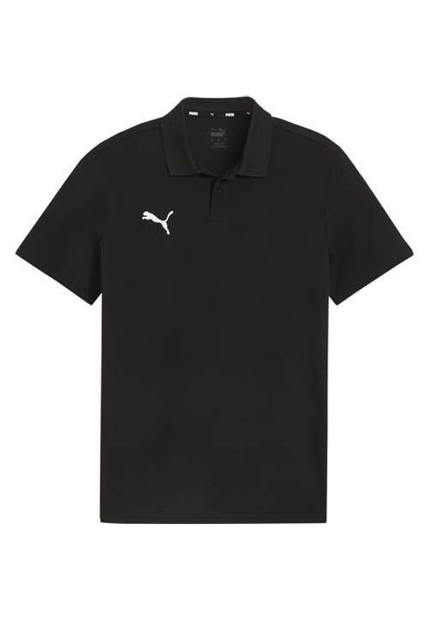 Koszulka sportowa męska Puma Team Goal Casuals. Typ kołnierza: polo. Kolor: czarny. Styl: sportowy