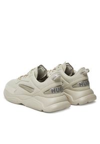 Hugo - HUGO Sneakersy Leon 50548504 Beżowy. Kolor: beżowy. Materiał: skóra