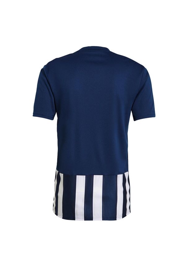 Adidas - Koszulka męska adidas Striped 21 Jersey. Kolor: biały, wielokolorowy, niebieski. Materiał: jersey. Sport: piłka nożna