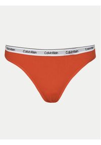 Calvin Klein Underwear Komplet 3 par stringów 000QD5209E Kolorowy. Materiał: bawełna. Wzór: kolorowy #7