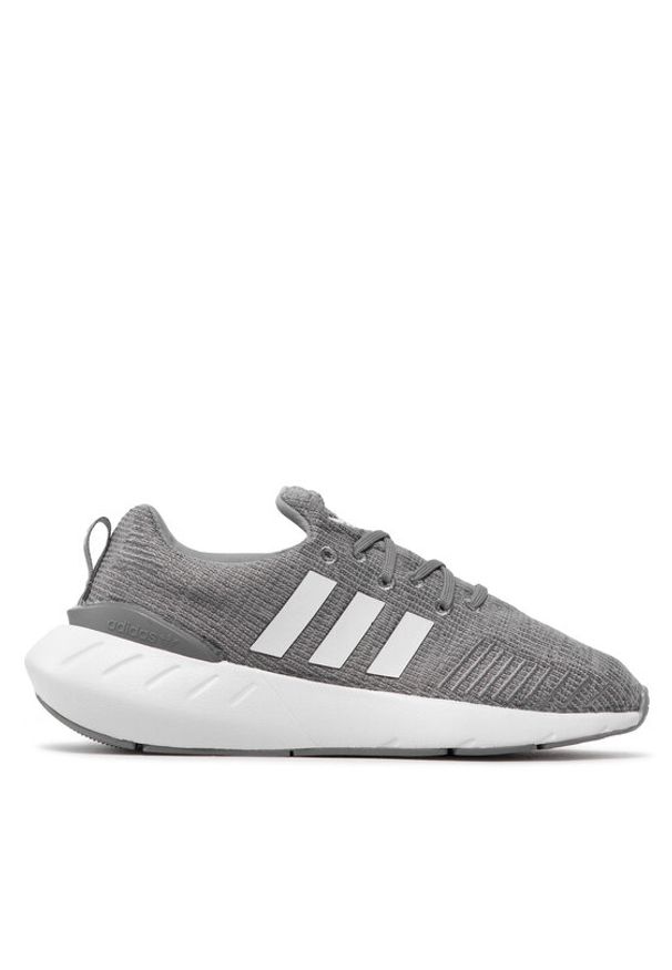 Adidas - adidas Sneakersy Swift Run 22 J GW8178 Szary. Kolor: szary. Materiał: materiał. Sport: bieganie