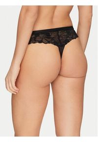 Hunkemöller Biustonosz z fiszbiną Sophia 300458 Czarny. Kolor: czarny. Materiał: syntetyk