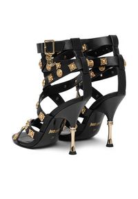 Just Cavalli Sandały 80RA3S40 ZSE55 Czarny. Kolor: czarny. Materiał: skóra #4