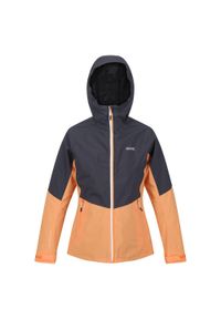 Regatta - Kurtka Damska 2w1 Wentwood VIII. Kolor: wielokolorowy, szary, pomarańczowy. Sport: turystyka piesza #1