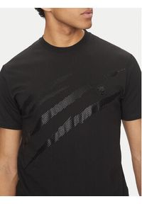 Plein Sport T-Shirt SAEC MTK8008 STE001N Czarny Regular Fit. Kolor: czarny. Materiał: bawełna. Styl: sportowy #5