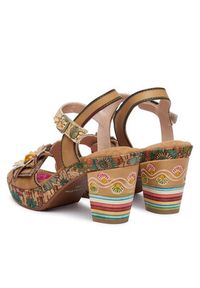 Laura Vita Sandały Nellao 31 Beżowy. Kolor: beżowy. Materiał: skóra #5