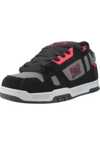 DC Shoes - Buty DC STAG Czarny. Kolor: czarny. Materiał: tkanina, skóra, syntetyk #1