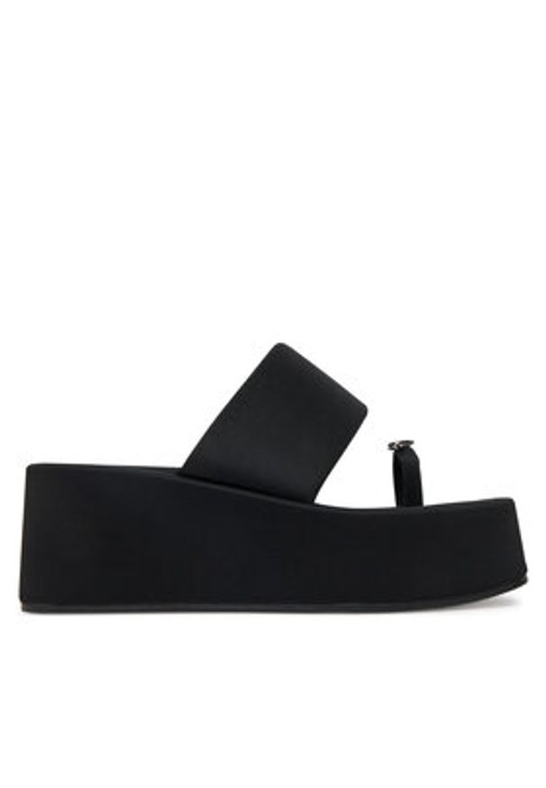 Juicy Couture Japonki WSS21512-02 Czarny. Kolor: czarny. Materiał: materiał