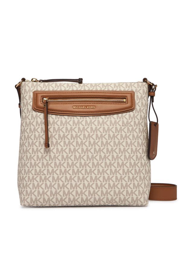 MICHAEL Michael Kors Torebka Jet Set Travel 32S6GTVC7B Écru. Kolor: kremowy. Materiał: skórzane