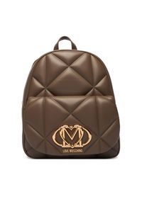Love Moschino - Plecak LOVE MOSCHINO. Kolor: brązowy #1