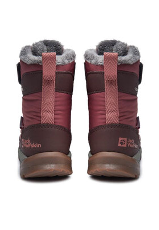 Jack Wolfskin Śniegowce Polar Bear-G Texapore High Vc K A62143 Brązowy. Kolor: brązowy. Materiał: materiał