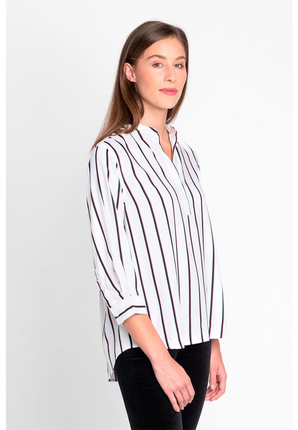 Lee - LEE BLOUSE DAMSKA BLUZKA BRIGHT WHITE L46PACLJ 112110956