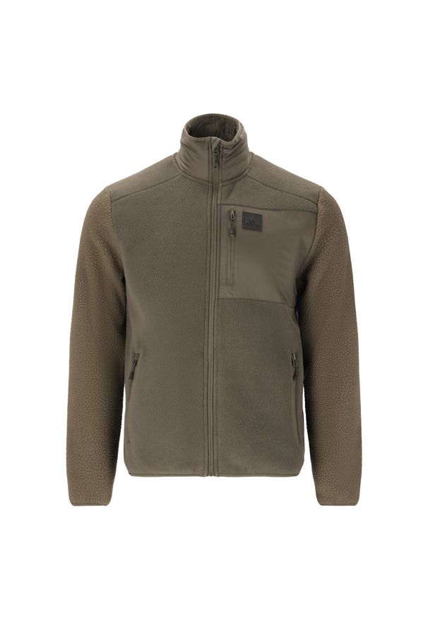 Polar Whistler Makaley. Kolor: wielokolorowy, czarny, zielony. Materiał: polar. Sport: turystyka piesza