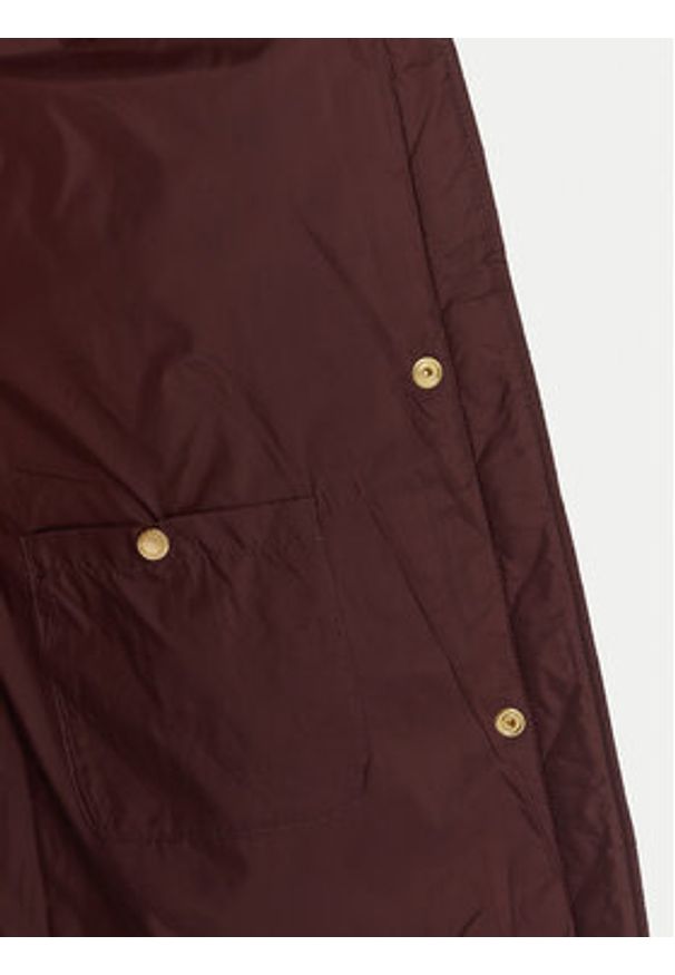 Barbour Płaszcz przejściowy LQU1838RE96 Bordowy Regular Fit. Kolor: czerwony. Materiał: syntetyk