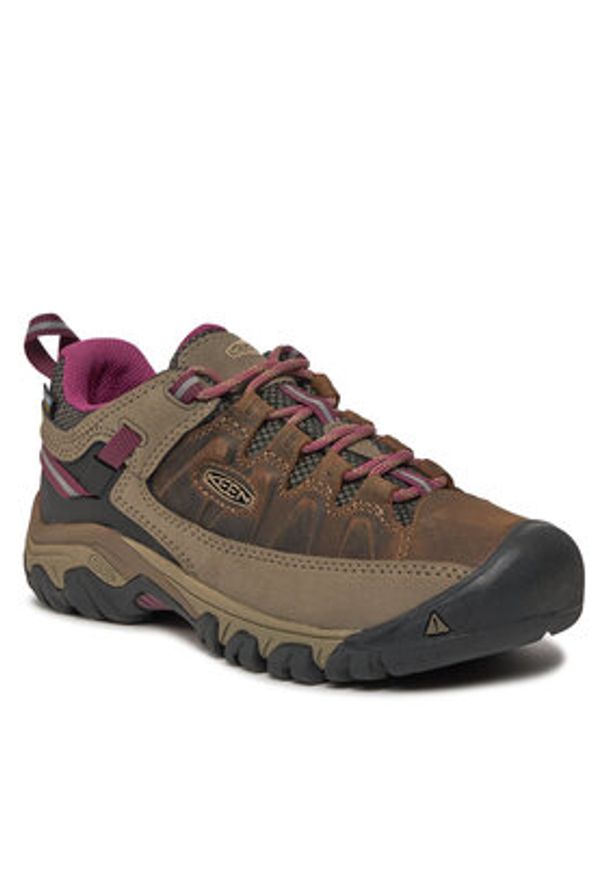 keen - Keen Trekkingi Targhee III Wp 1018177 Brązowy. Kolor: brązowy. Materiał: skóra, nubuk