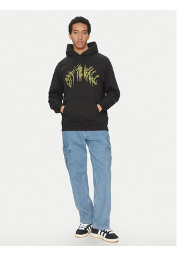 Vans Bluza VN000M1NBLK1 Czarny Relaxed Fit. Kolor: czarny. Materiał: bawełna