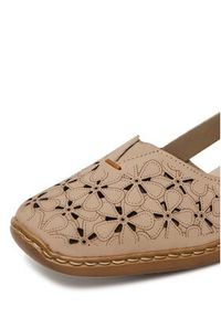 Rieker Półbuty 41356-60 Beżowy. Kolor: beżowy. Materiał: skóra #2