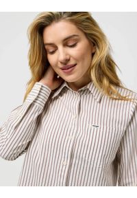 Wrangler - DAMSKA KOSZULA WRANGLER 1 PKT SHIRT COGNAC 112370777 #2