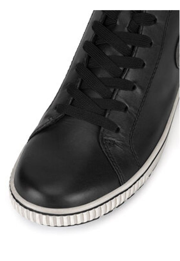 Remonte Sneakersy D0771-01 Czarny. Kolor: czarny. Materiał: skóra
