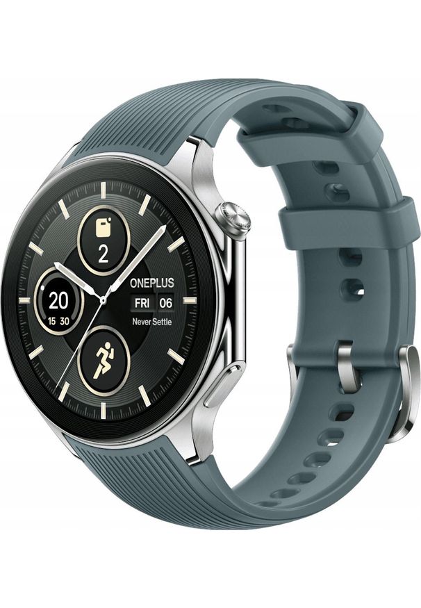 ONEPLUS - Smartwatch OnePlus OnePlus Watch 2 Silver. Rodzaj zegarka: smartwatch