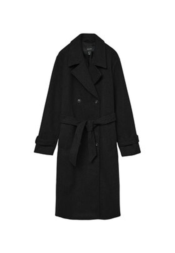 Vero Moda Płaszcz przejściowy Fortuneaya 10289870 Czarny Regular Fit. Kolor: czarny. Materiał: syntetyk
