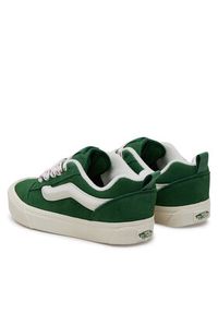 Vans Tenisówki Knu Skool VN000D6ZBR11 Zielony. Kolor: zielony. Materiał: skóra, zamsz