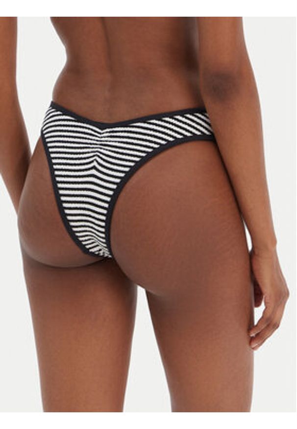 Seafolly Dół od bikini Clubhouse 40707-281 Czarny. Kolor: czarny. Materiał: syntetyk