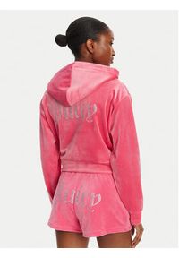 Juicy Couture Bluza Iccle JCWAS125308 Różowy Loose Fit. Kolor: różowy. Materiał: syntetyk #4