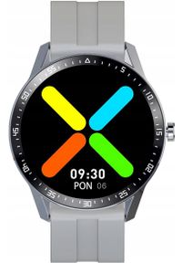 NoName - Smartwatch SMARTWATCH MĘSKI G. Rossi SW018-2 silver/gray WŁASNE TARCZE + GRAWER. Rodzaj zegarka: smartwatch #1